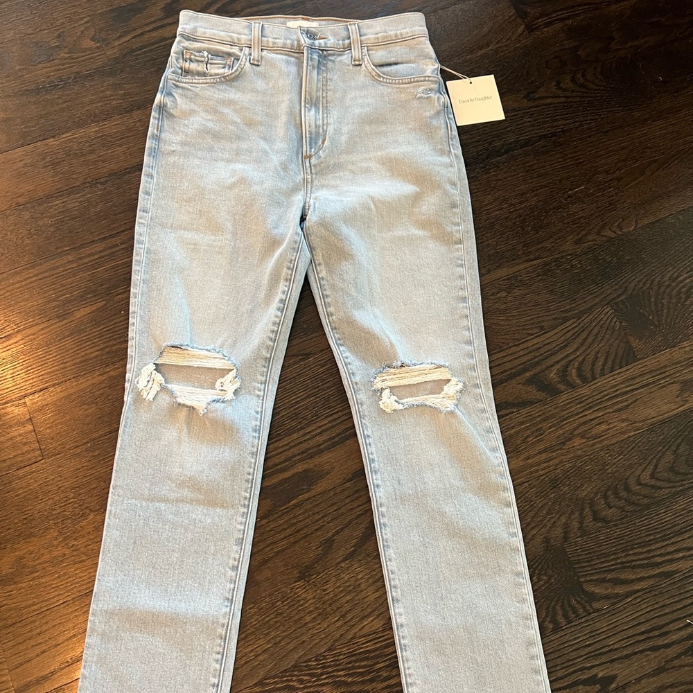 Favorite Daughter - The Valentina super high rise cigarette ankle jean